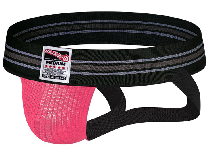 Sportovní Jockstrap AussieBum CLASSIC Jock Pink2